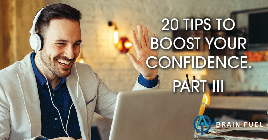 boost your confidence