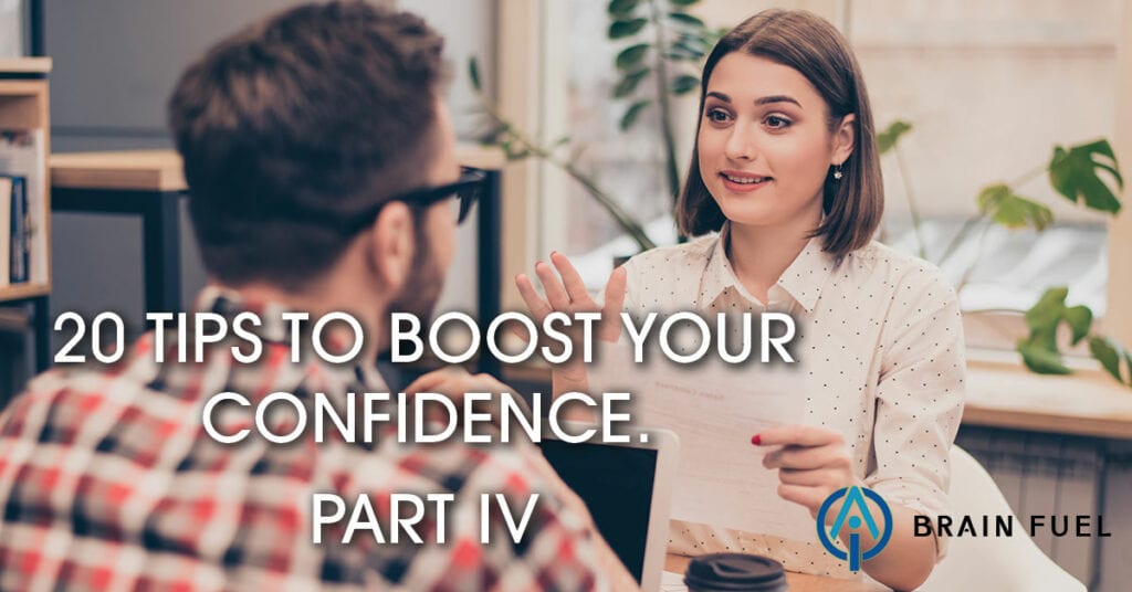 boost confidence